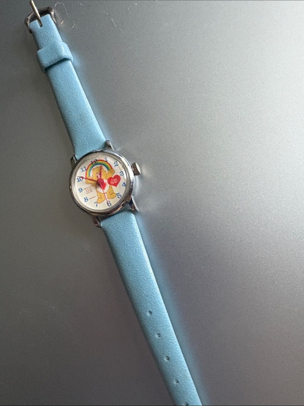 Care Bear watch from the 80s EXC shape wind and works Bradley Time  Hong Kong